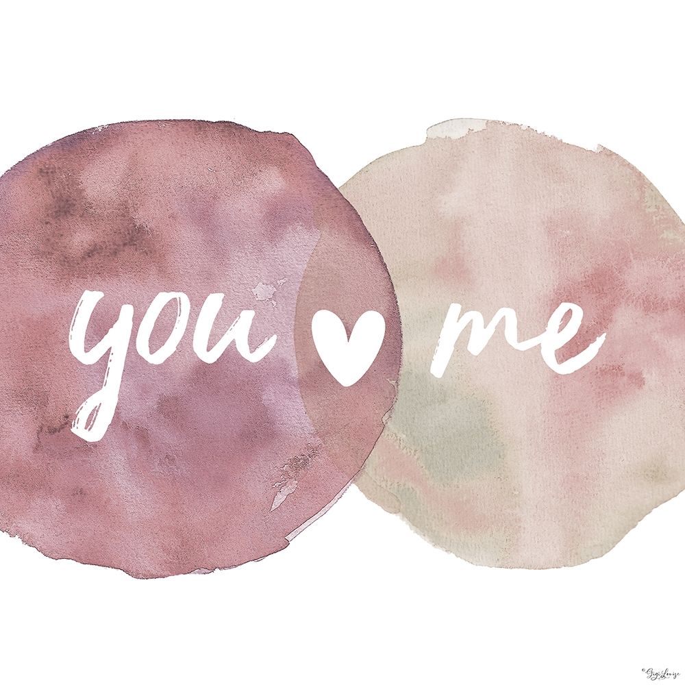 You Heart Me art print by Gigi Louise for $57.95 CAD