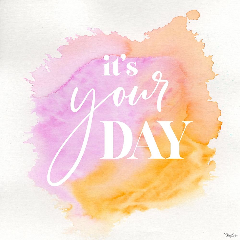 Your Day art print by Gigi Louise for $57.95 CAD
