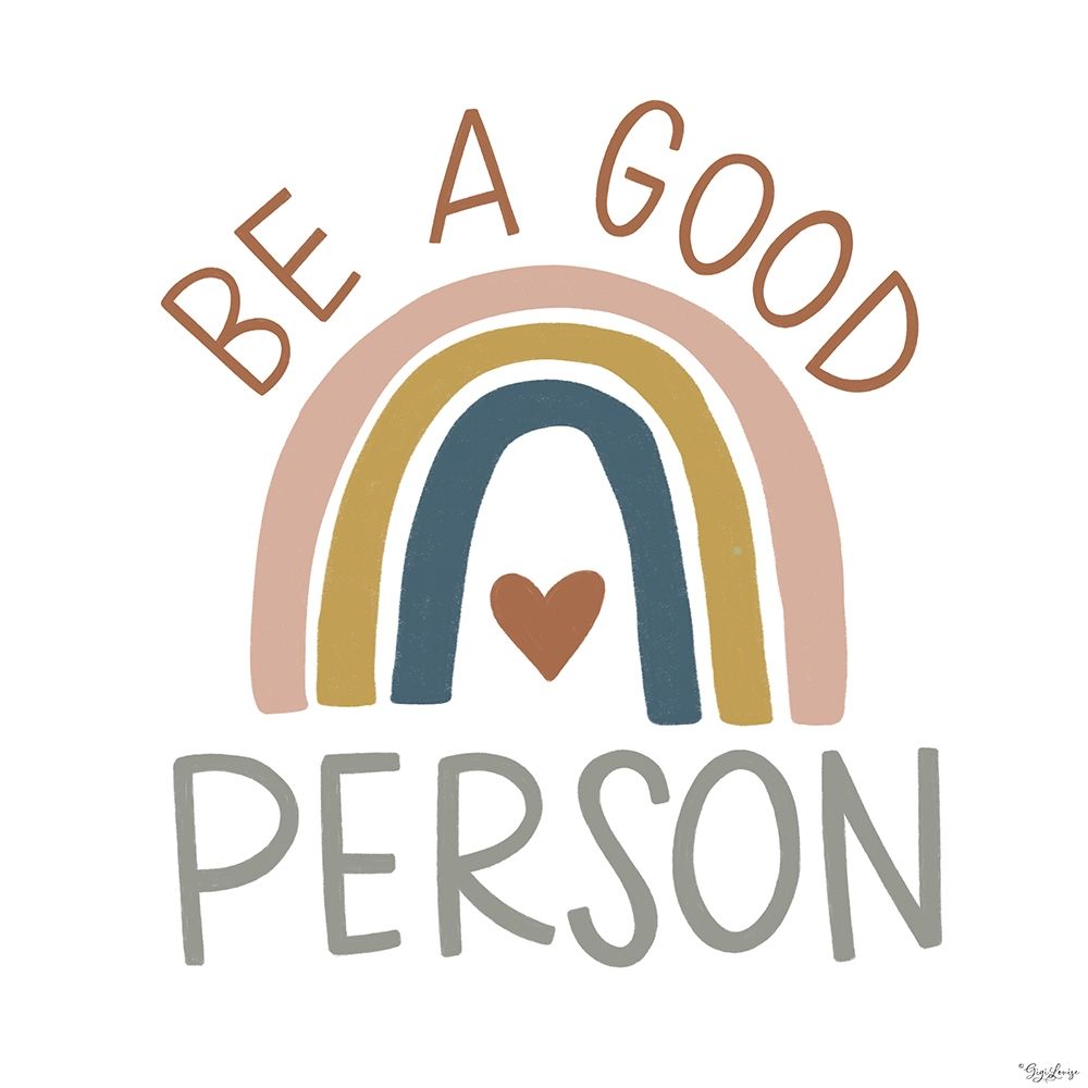 Good Person Fall art print by Gigi Louise for $57.95 CAD