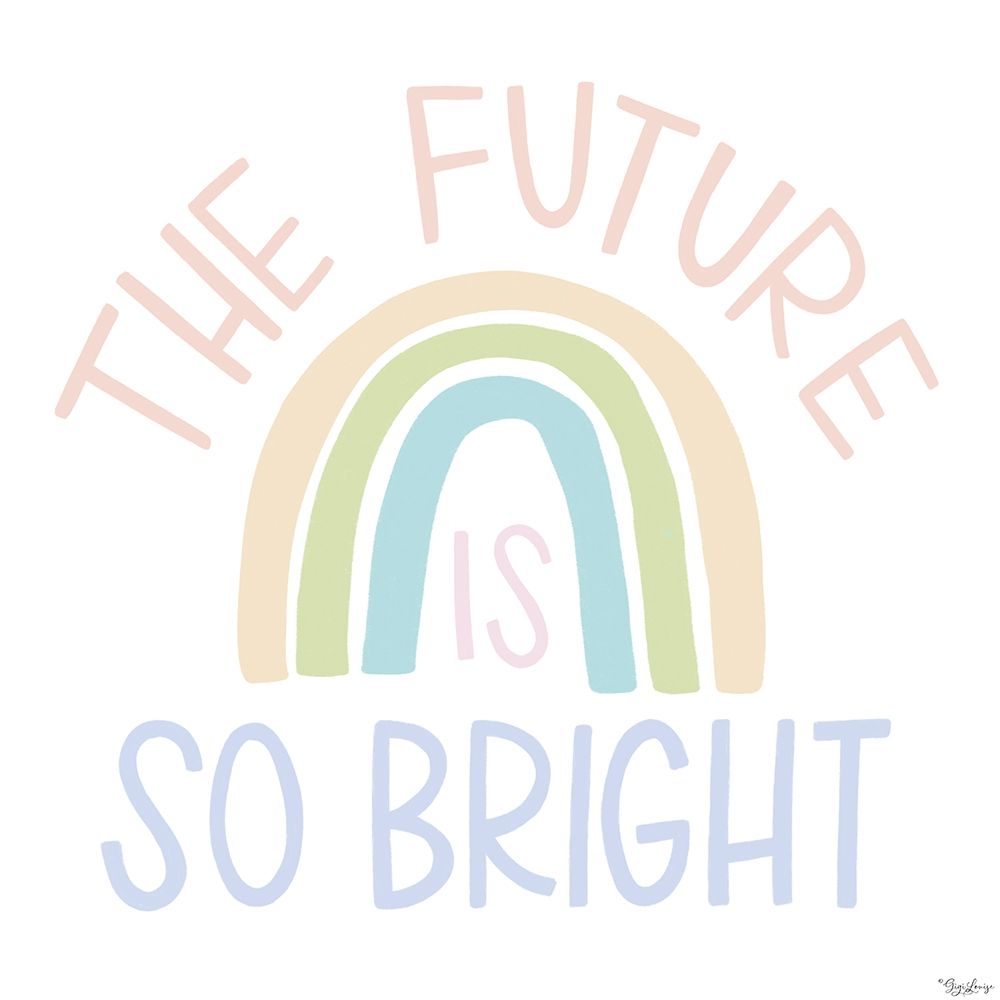 Future Pastel art print by Gigi Louise for $57.95 CAD