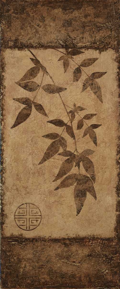 Leaves Choc Brown art print by Kristin Emery for $57.95 CAD