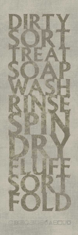 Lanundry List art print by Kristin Emery for $57.95 CAD