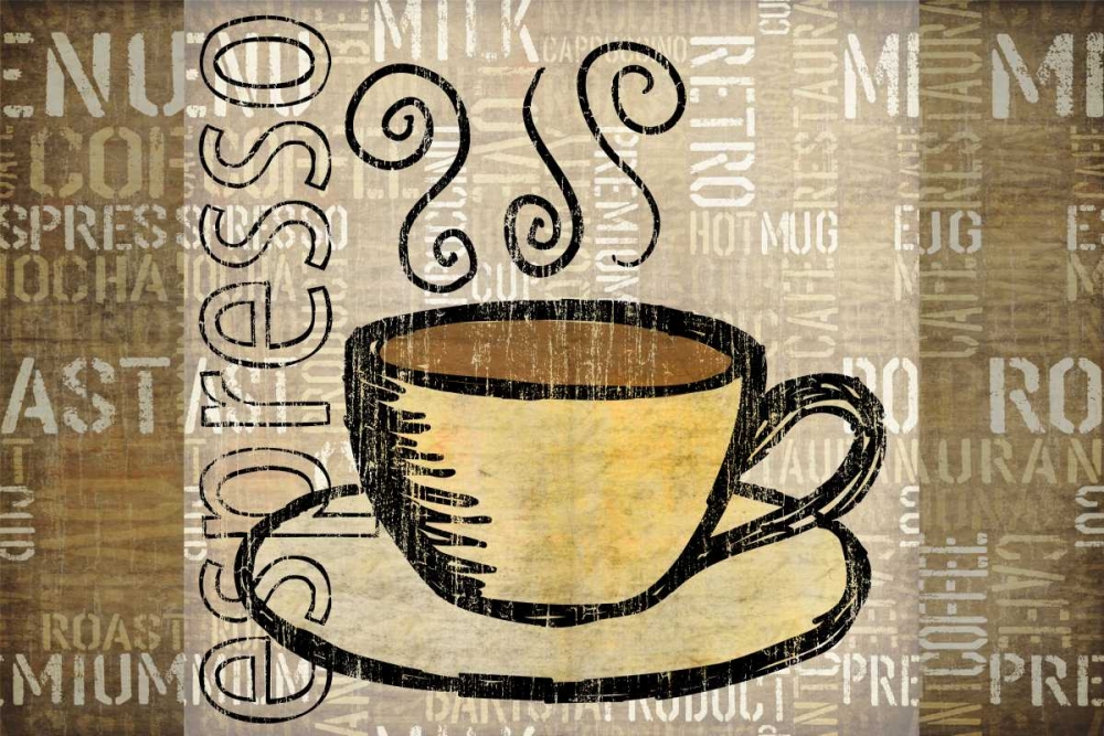 Coffee Mat 2 art print by Kristin Emery for $57.95 CAD