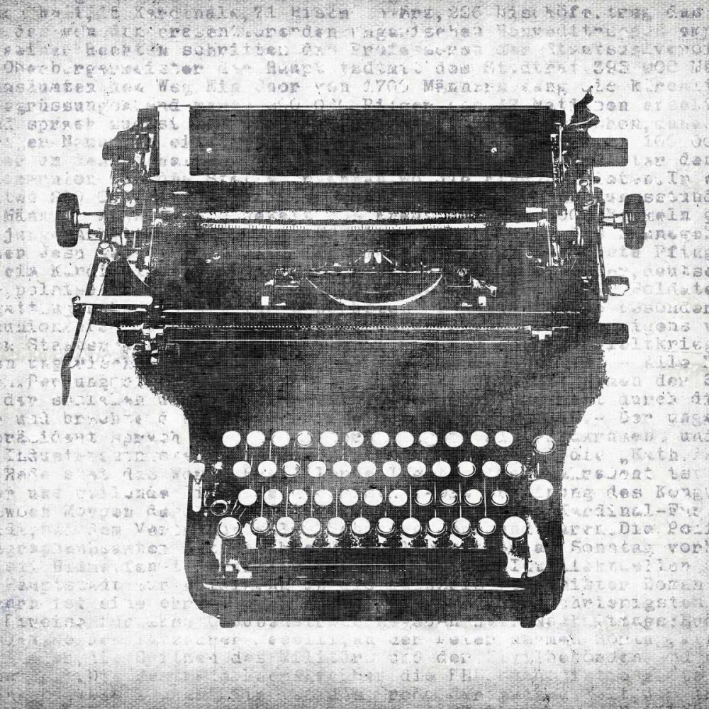 Typewriter II art print by Kristin Emery for $57.95 CAD