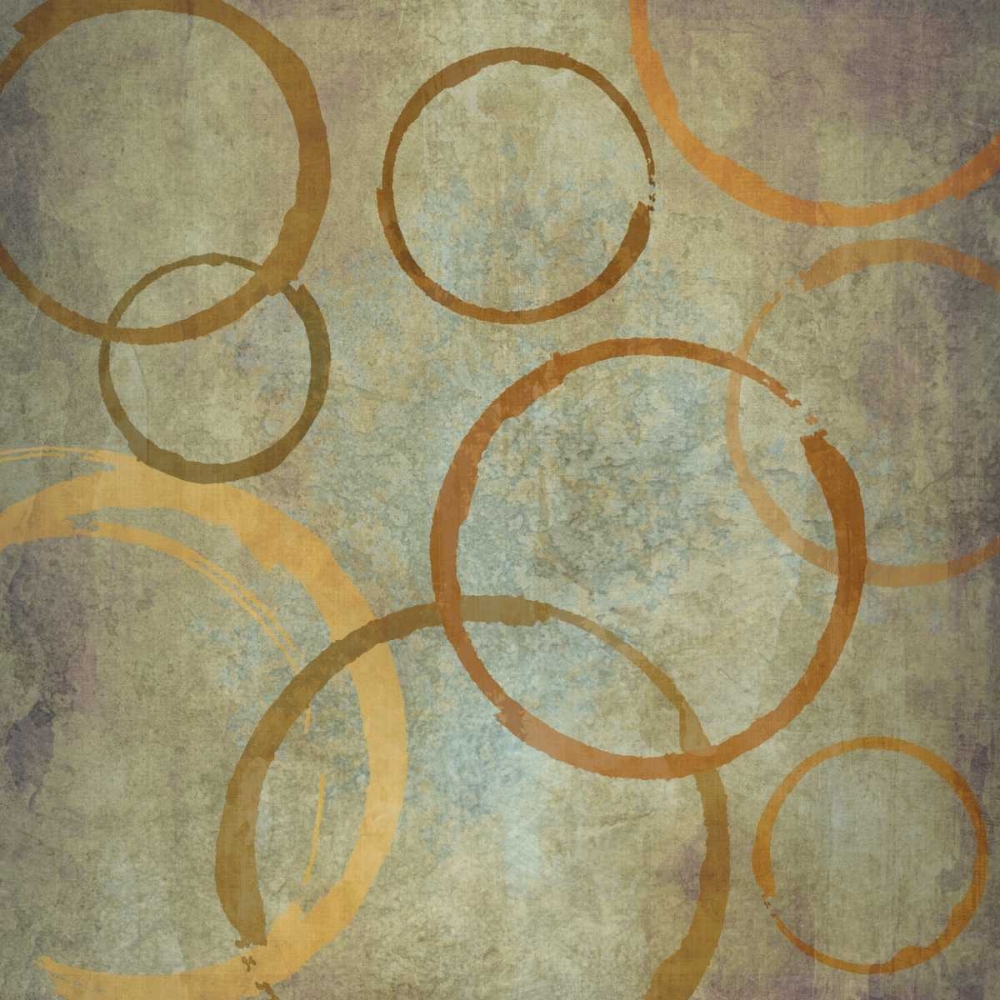 Vintage Circles II art print by Kristin Emery for $57.95 CAD