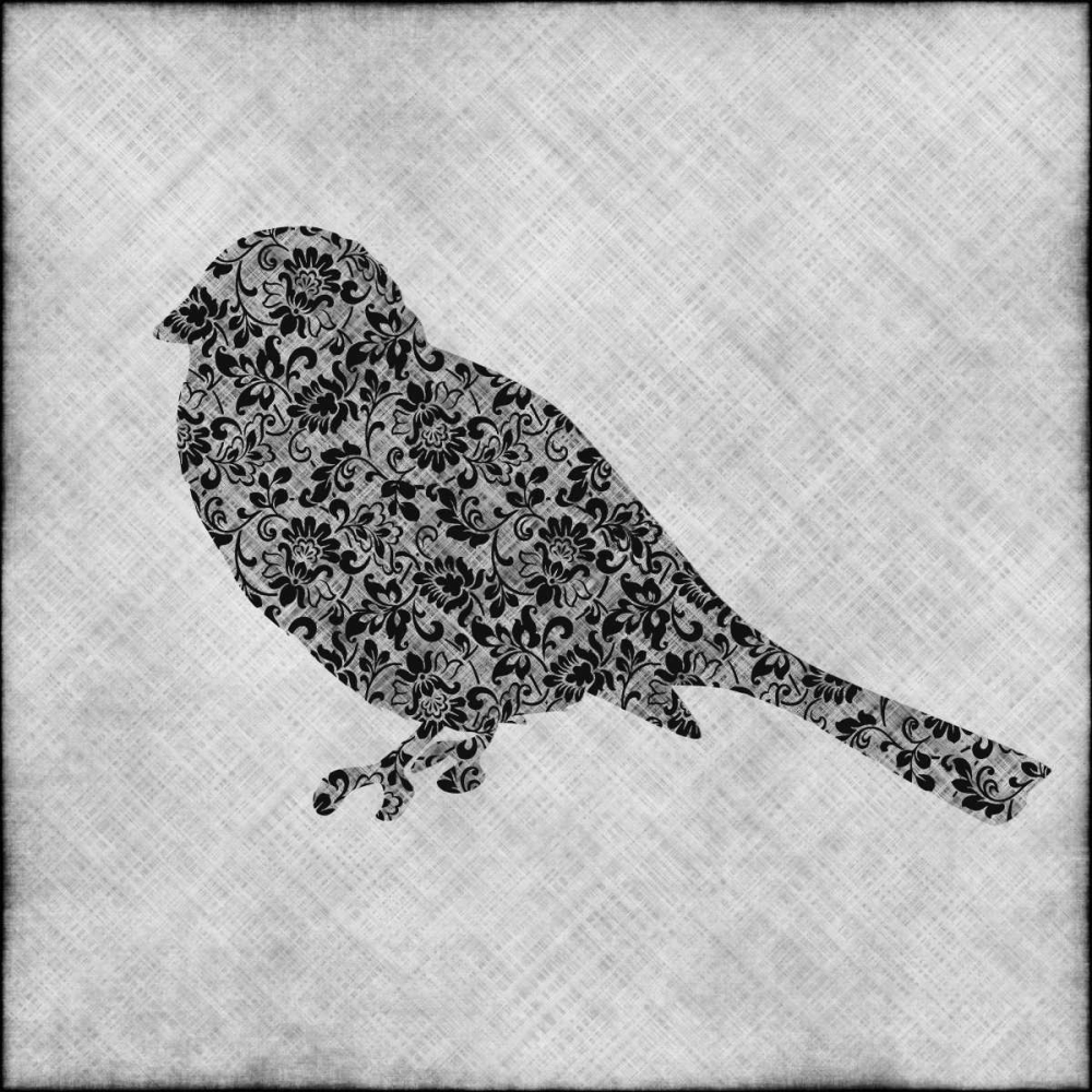 Brocade Bird I art print by Kristin Emery for $57.95 CAD