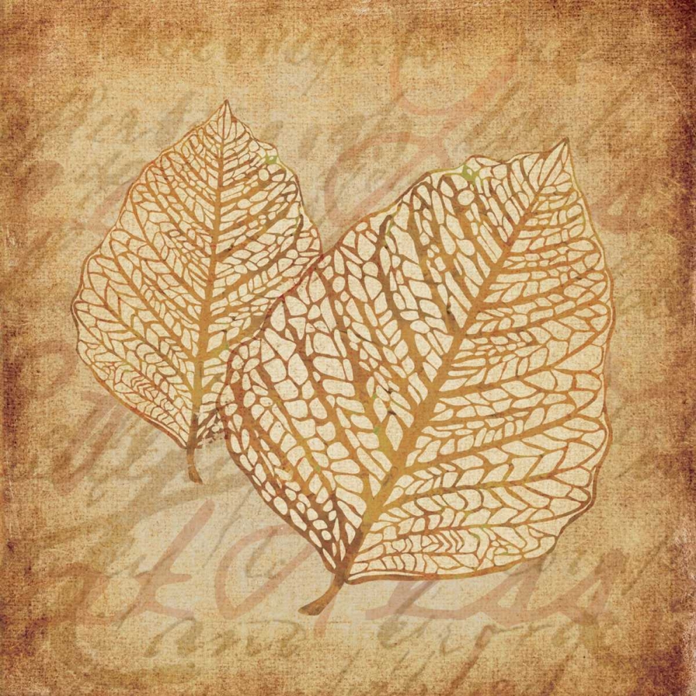 Gold Leaves III art print by Kristin Emery for $57.95 CAD