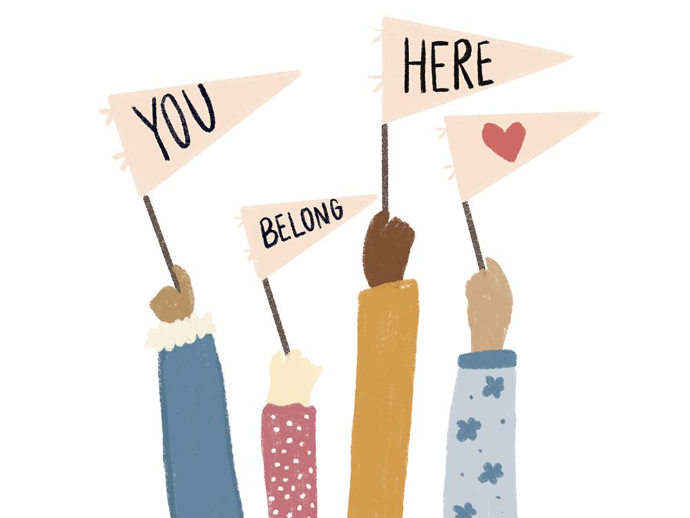 You Belong Here art print by Katie Griggs for $57.95 CAD