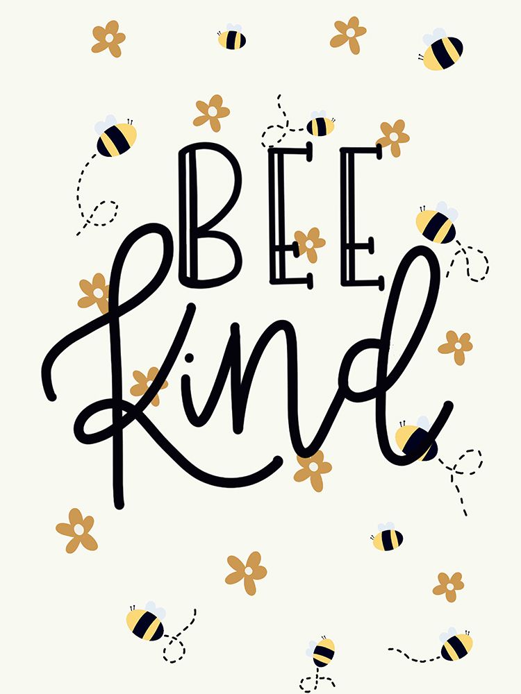 Bee Kind art print by Katie Griggs for $57.95 CAD