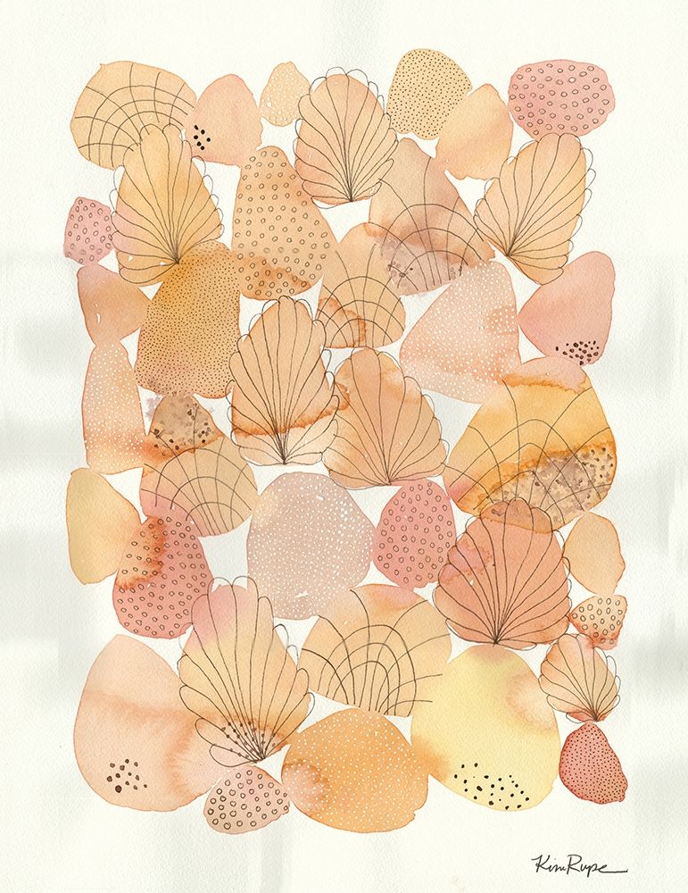 Shells art print by Kim Rupe for $57.95 CAD