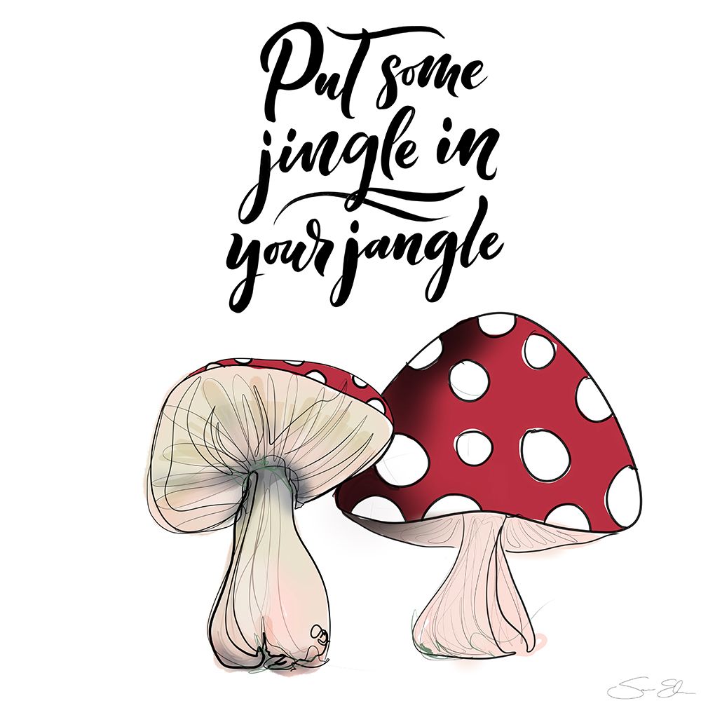 Jingle In Your Jangle art print by Sara Elizabeth for $57.95 CAD