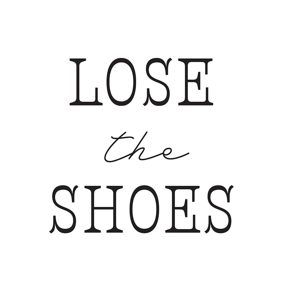 Lose The Shoes art print by Leslie McFarland for $57.95 CAD