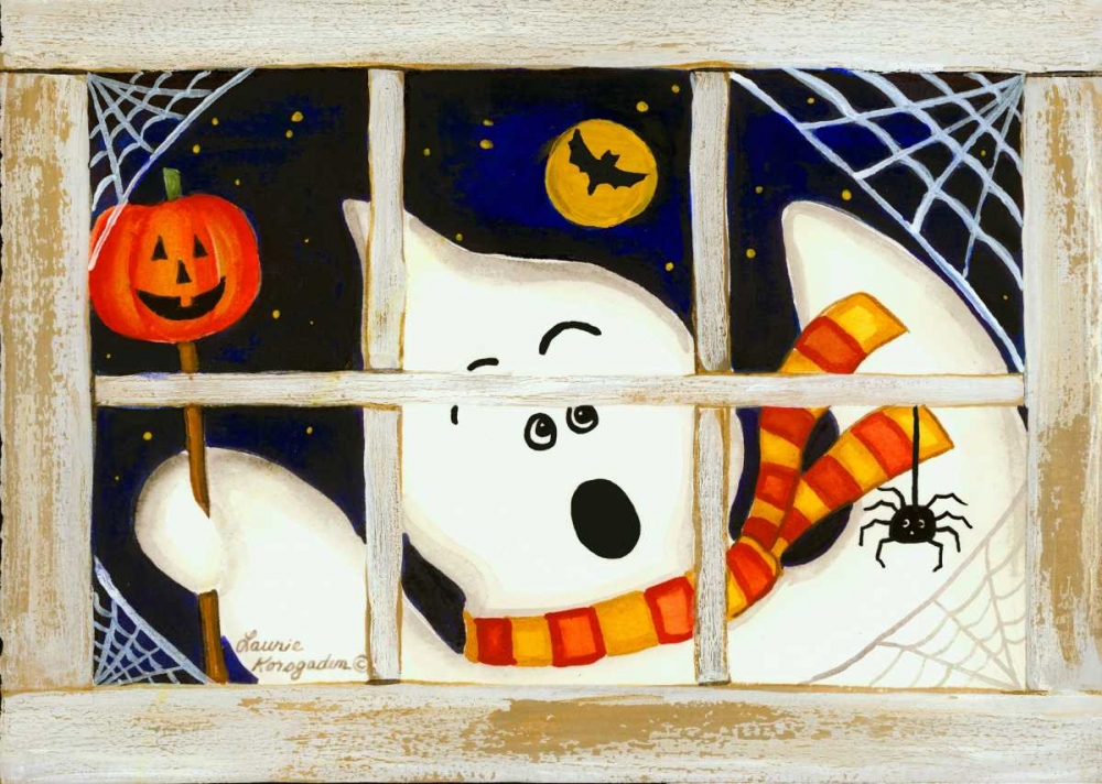 BOO art print by Laurie Korsgaden for $57.95 CAD