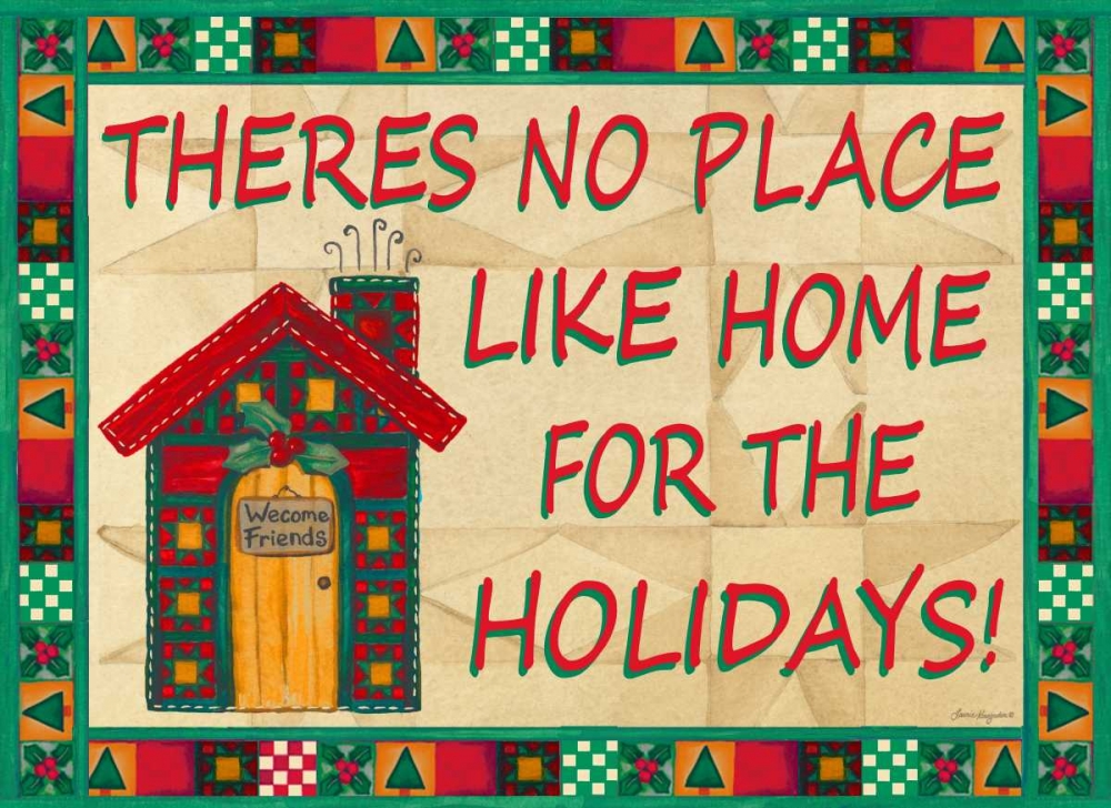 Home for The Holidays art print by Laurie Korsgaden for $57.95 CAD