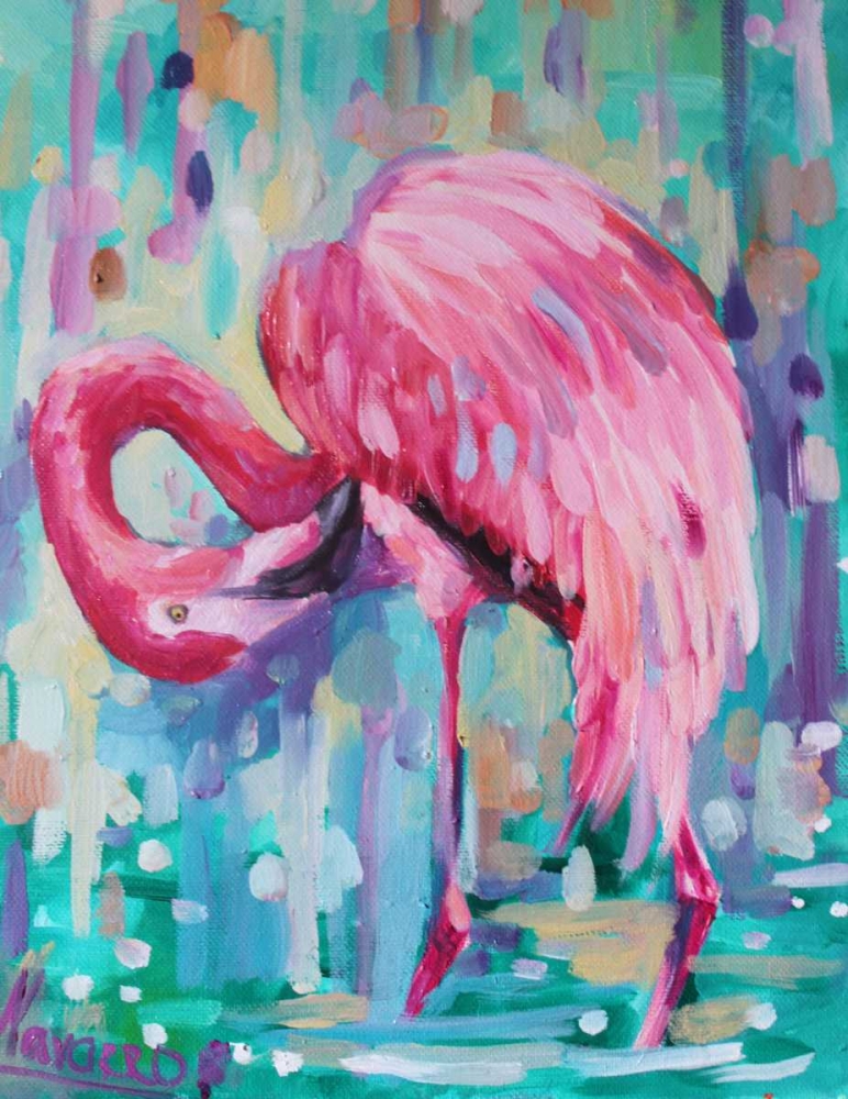 Flamingo In The Natural 1 art print by Lisa Colberg for $57.95 CAD