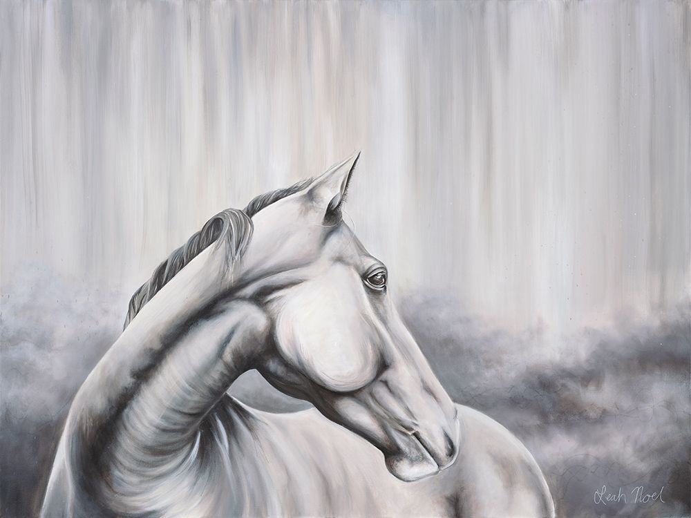 Stormy Horse art print by Leah Noel Art for $57.95 CAD