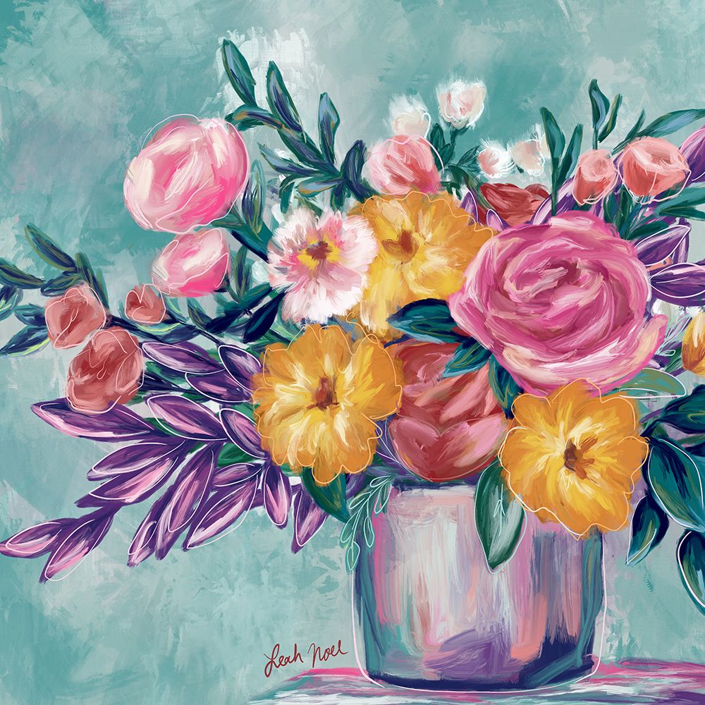 Bold And Beautiful art print by Leah Noel Art for $57.95 CAD
