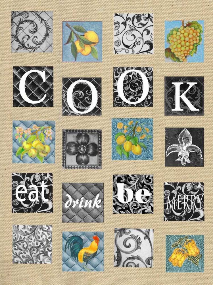 Cook Tiles art print by Lorraine Rossi for $57.95 CAD