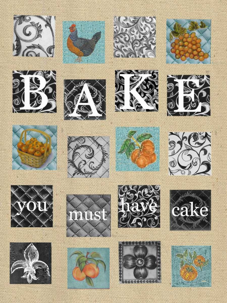 Bake Tiles art print by Lorraine Rossi for $57.95 CAD