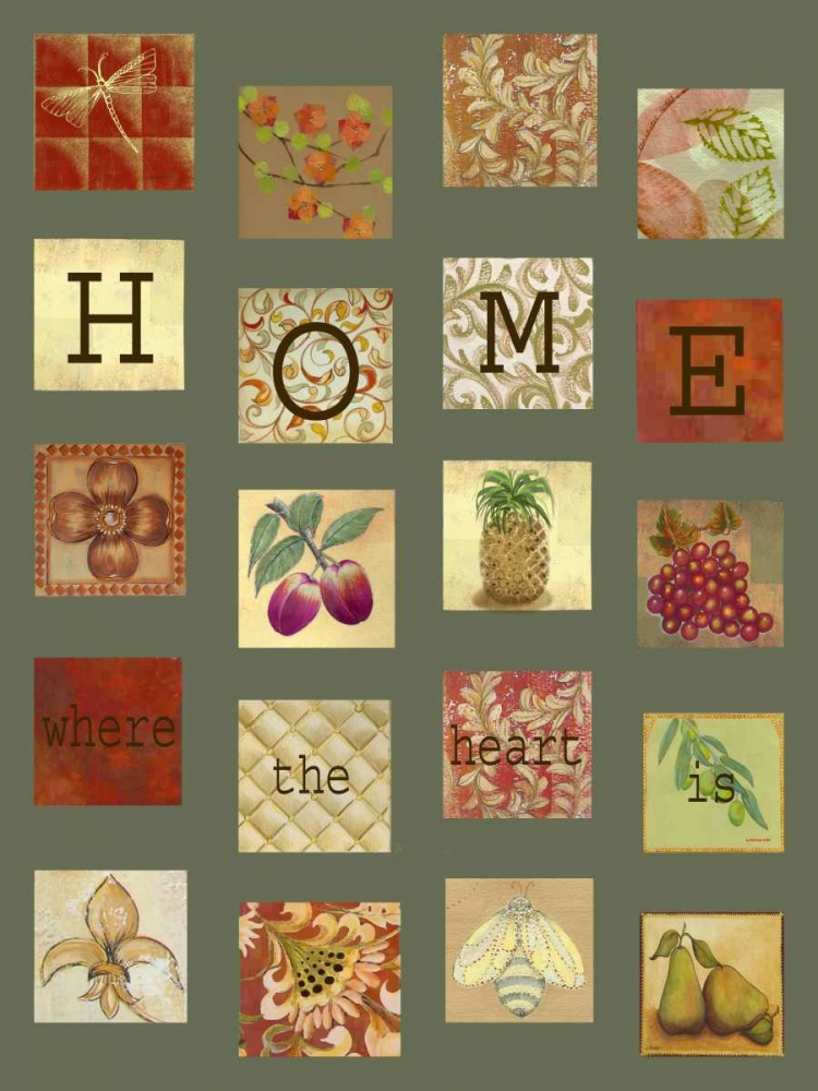 Home Tiles art print by Lorraine Rossi for $57.95 CAD