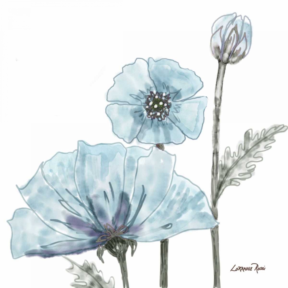 Poppy Perched 2 art print by Lorraine Rossi for $57.95 CAD