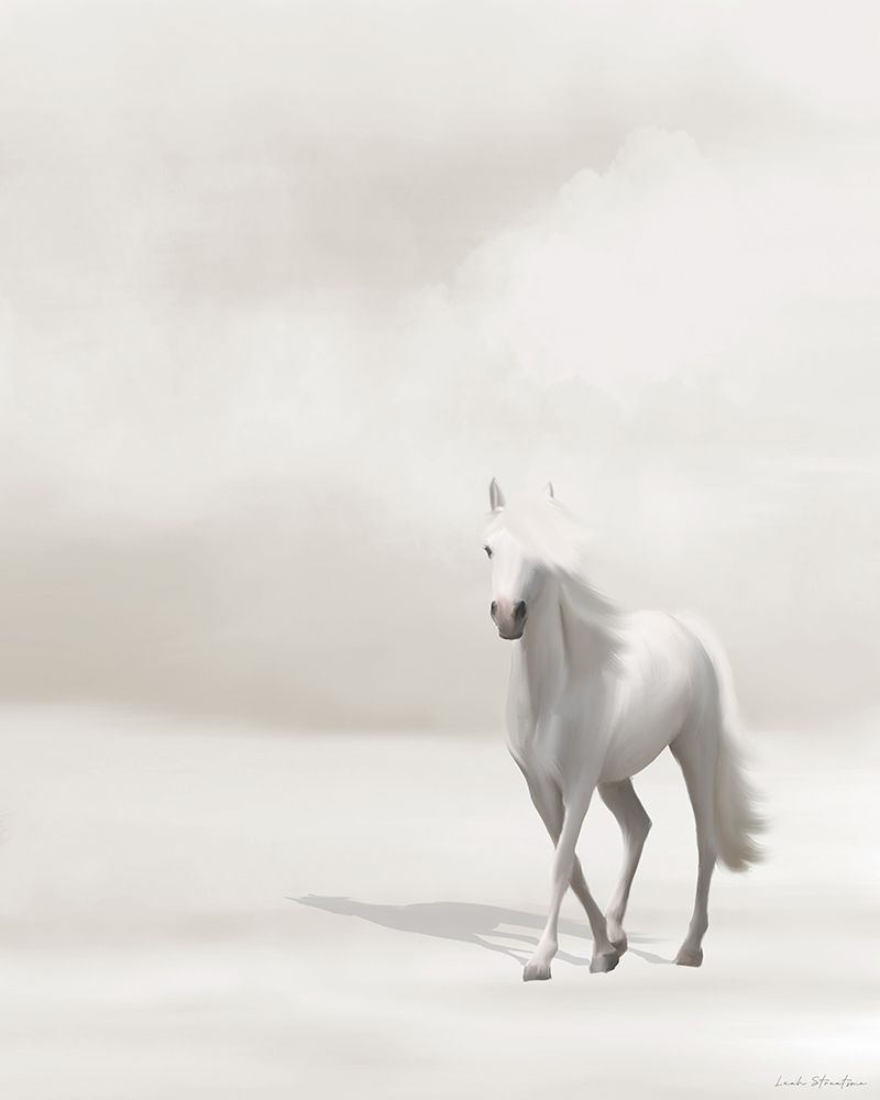 Horse on Beach art print by Leah Straatsma for $57.95 CAD