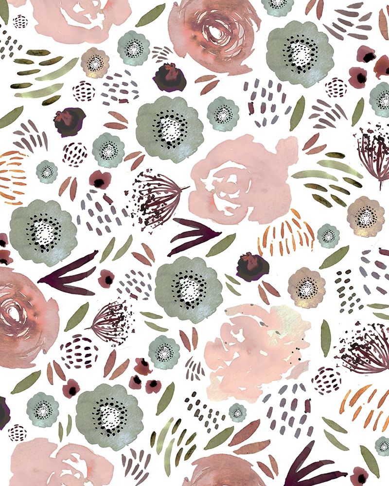 Floral Up art print by Leah Straatsma for $57.95 CAD