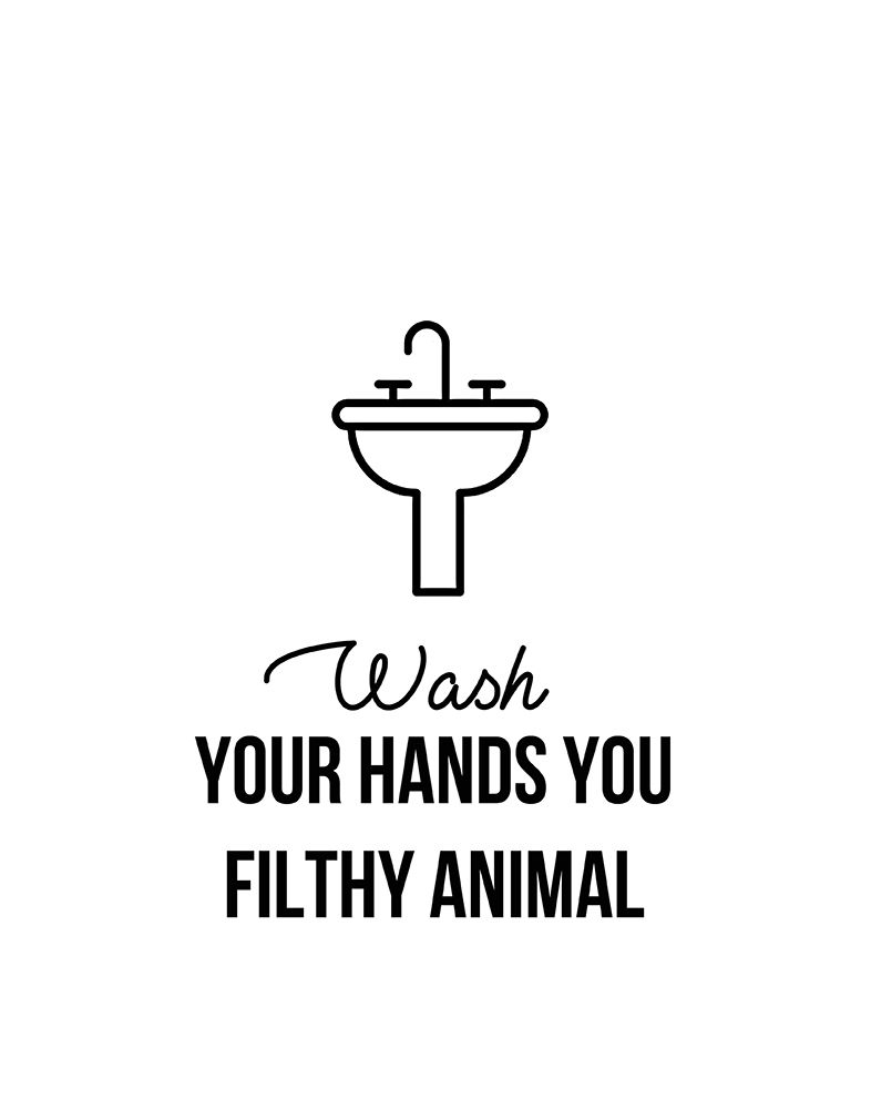Wash Hands An art print by Leah Straatsma for $57.95 CAD