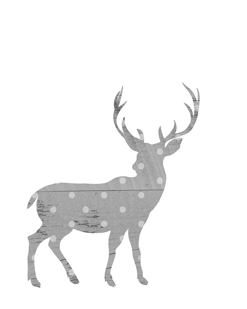 Polka Deer art print by Leah Straatsma for $57.95 CAD