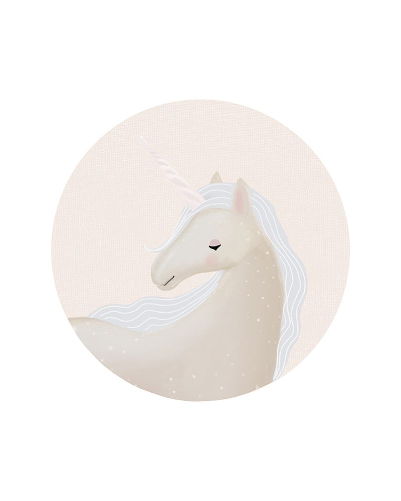 Circle Unicorn art print by Leah Straatsma for $57.95 CAD