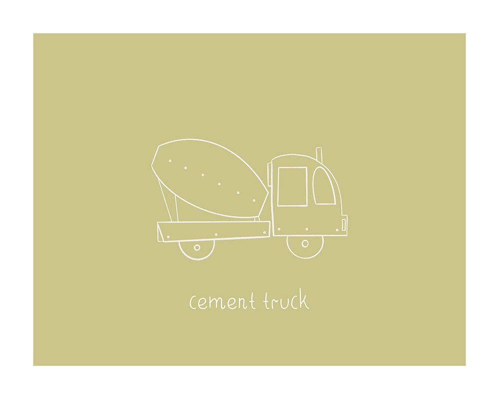 Cement Truck art print by Leah Straatsma for $57.95 CAD