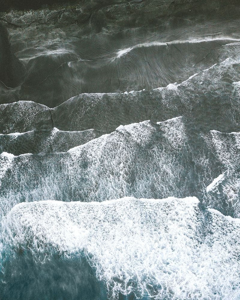Serenity Moody Waves art print by Leah Straatsma for $57.95 CAD