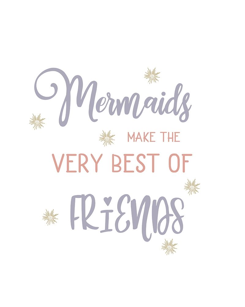 Mermaids Best Friends art print by Leah Straatsma for $57.95 CAD