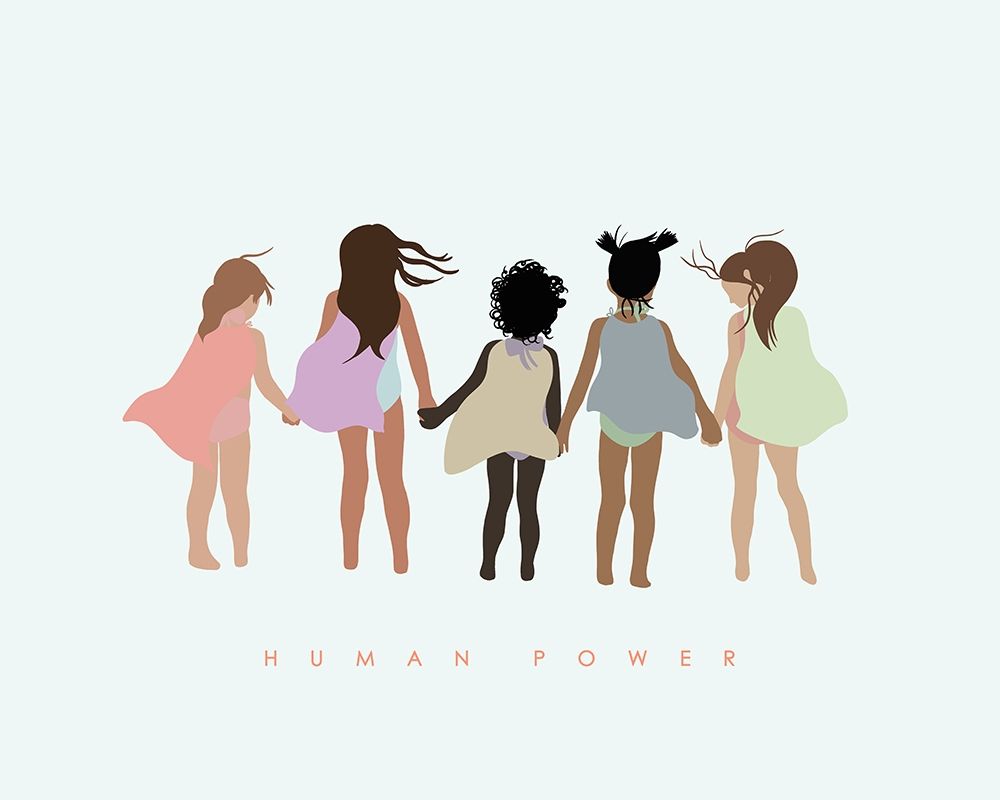Human Power with Capes art print by Leah Straatsma for $57.95 CAD