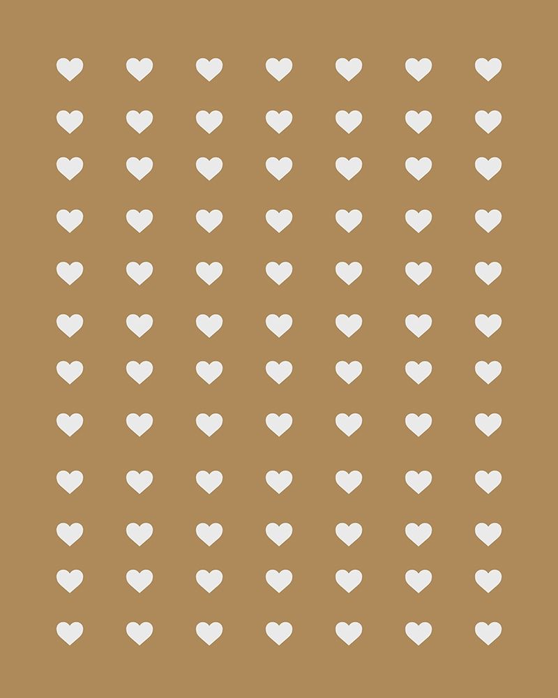 Earthern Golden Hearts art print by Leah Straatsma for $57.95 CAD