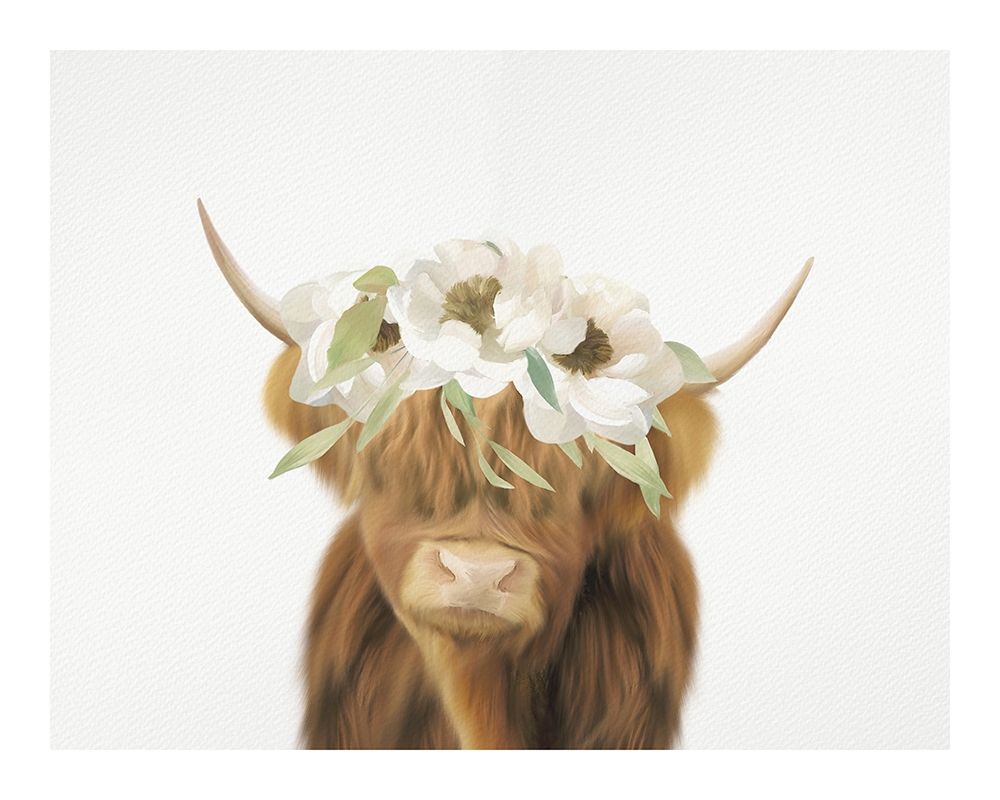 Highland Cow art print by Leah Straatsma for $57.95 CAD