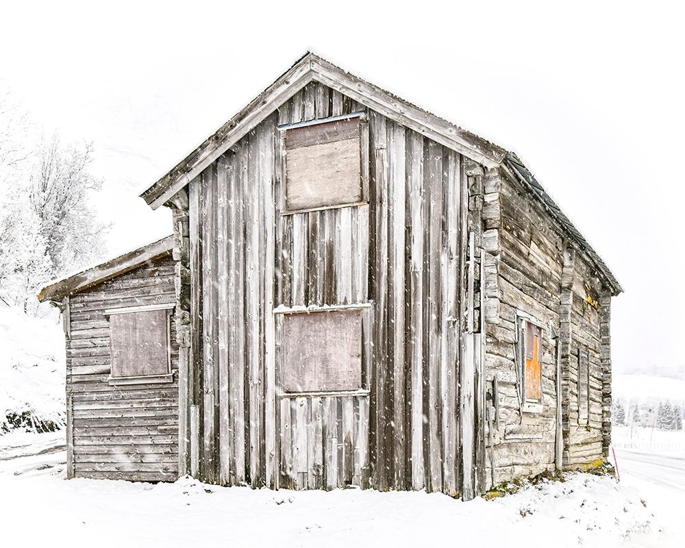 Wooden Cabin art print by Leah Straatsma for $57.95 CAD