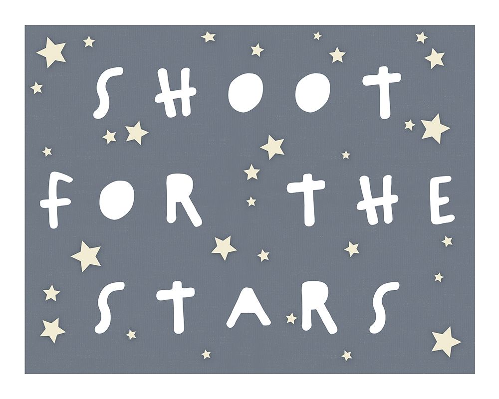 Shoot For The Stars Blues art print by Leah Straatsma for $57.95 CAD