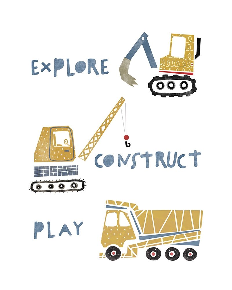 Explore Construct Play art print by Leah Straatsma for $57.95 CAD