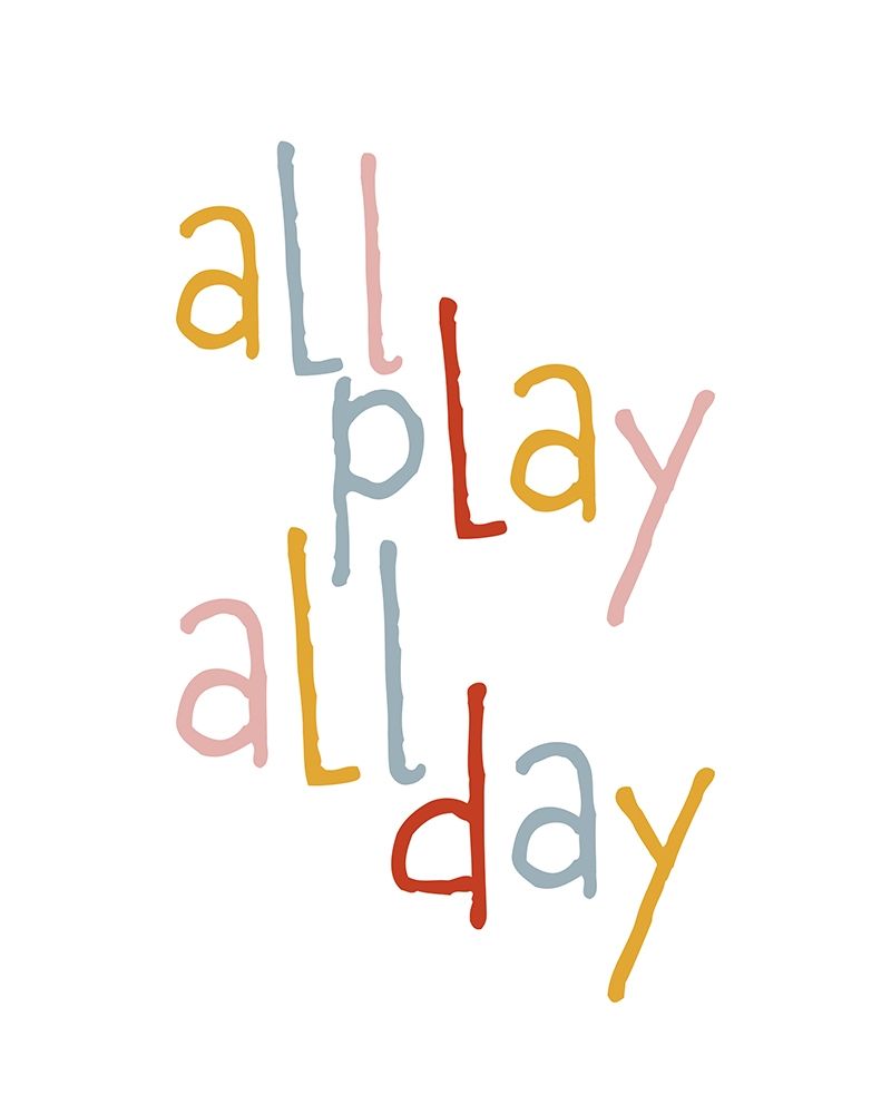 All Play All Day art print by Leah Straatsma for $57.95 CAD