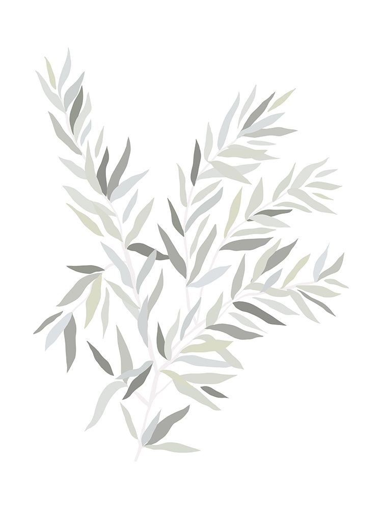 Neutral Leaves art print by Leah Straatsma for $57.95 CAD
