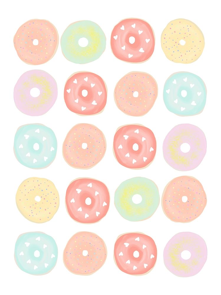 Delicious Donuts art print by Leah Straatsma for $57.95 CAD