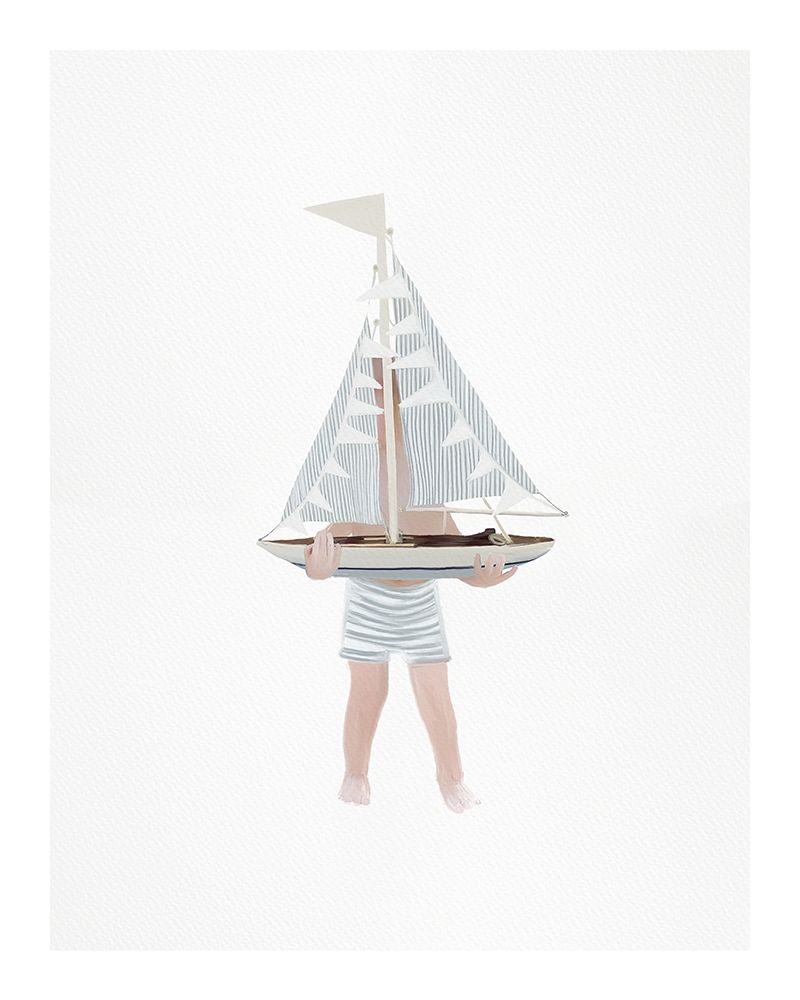 SailBoy art print by Leah Straatsma for $57.95 CAD