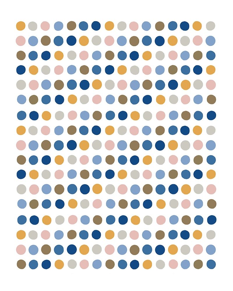 Happy Dots art print by Leah Straatsma for $57.95 CAD