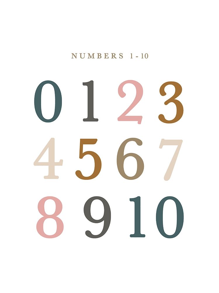 Numbers Fall Gems art print by Leah Straatsma for $57.95 CAD