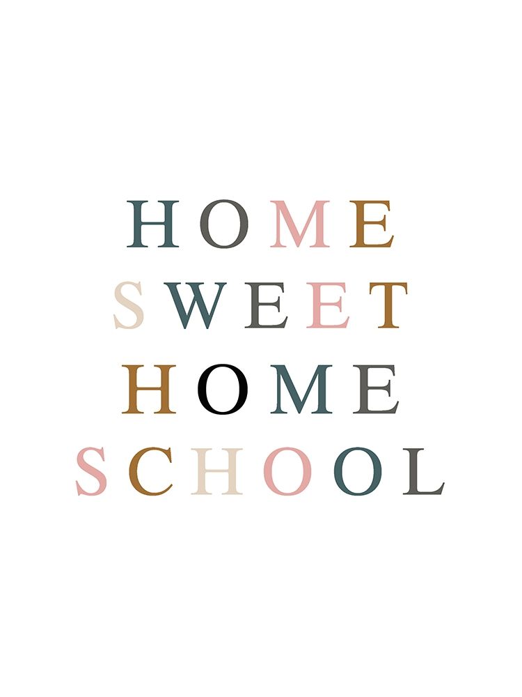 Home Sweet Home School Fall Gems art print by Leah Straatsma for $57.95 CAD