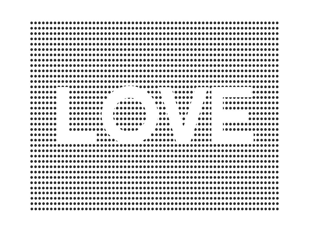 Love Dots art print by Leah Straatsma for $57.95 CAD