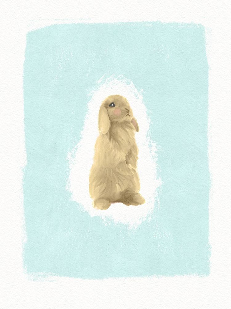 Fluffy Bunny art print by Leah Straatsma for $57.95 CAD