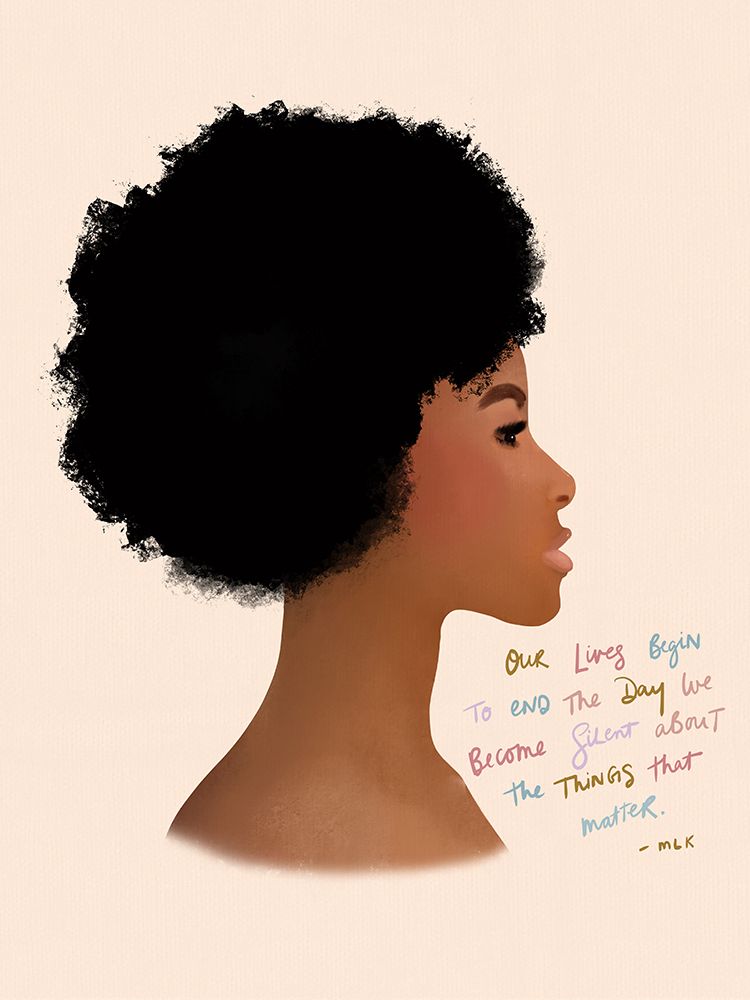 MLK Quote art print by Leah Straatsma for $57.95 CAD