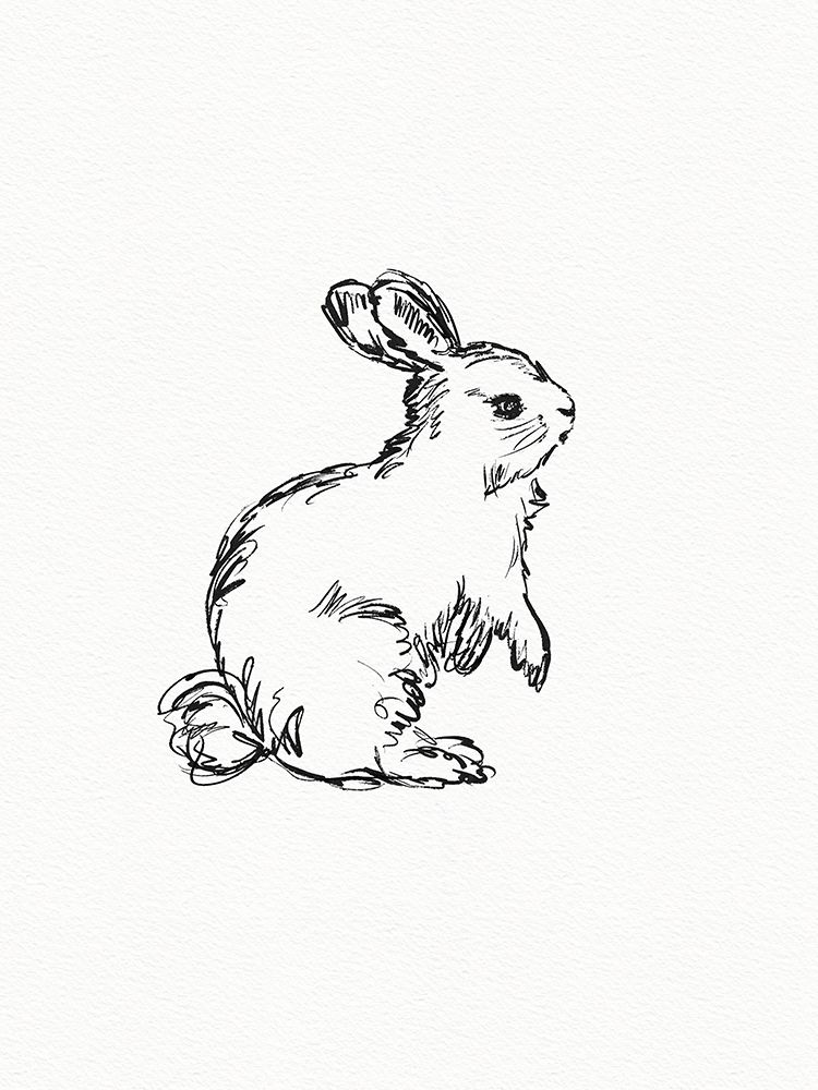 Vintage Hare art print by Leah Straatsma for $57.95 CAD